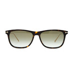 Tom Ford // Men's FT0813S Sunglasses // Dark Havana + Brown Gradient
