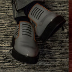 ILIO Shoes // Gray + Orange (Euro: 41)