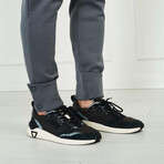 Men's Joggers + Ankle Snap Button // Anthracite (L)