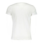 Men's T-shirt // Tiger Face // White (L)