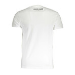 Men's Graphic T-shirt // Style 2 // White (M)