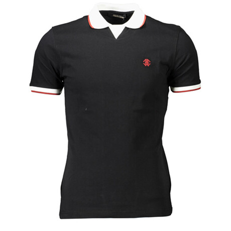 Men's Polo Shirt // Style 4 // Black (S)