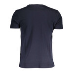 Men's Logo + Snake T-shirt // Style 1 // Blue (M)