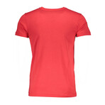 Men's Graphic T-shirt // Style 4 // Red (2XL)