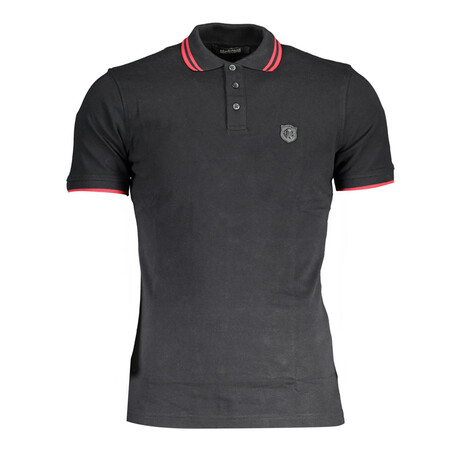 Men's Polo Shirt // Style 5 // Black (S)