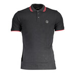 Men's Polo Shirt // Style 5 // Black (M)