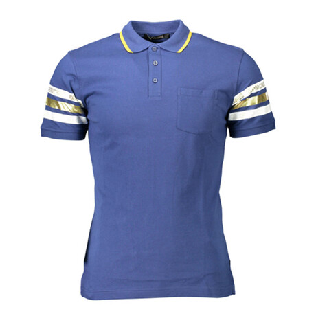 Men's Polo Shirt // Style 3 // Navy Blue (S)