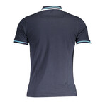 Men's Polo Shirt // Style 2 // Blue (S)