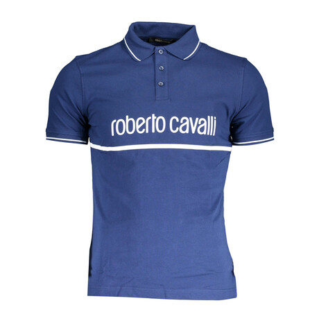 Men's Polo Shirt // Style 1 // Blue (S)