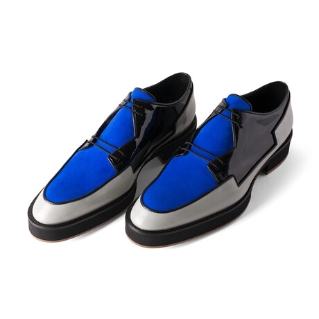 UGO Shoes // Blue + Black + Gray (Euro: 39)