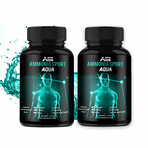 AQUA // Set of 2 // 1.07 oz Each