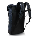 Rucksack Duffel Backpack // Navy + Black