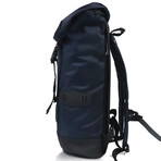 Rucksack Duffel Backpack // Navy + Black