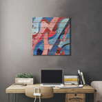 Asturias Red And Blue Guitars by Martin Cambriglia