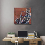 Saxophone Player by Sebastien Montel