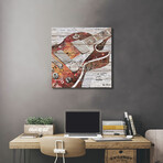 Guitar I by Deborah Shapiro (26"H x 26"W x 1.5"D)