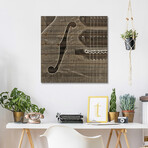 String Quartet III by Monte Nagler (26"H x 26"W x 1.5"D)
