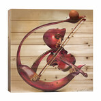 Ethereal Strings by Salaam Muhammad (26"H x 26"W x 1.5"D)