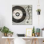 Vintage Analog Record Player by Michael Mullan (26"H x 26"W x 1.5"D)