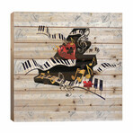 Piano Swirl by Juleez (26"H x 26"W x 1.5"D)