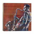 Saxophone Player by Sebastien Montel