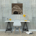 String Quartet I by Monte Nagler (26"H x 26"W x 1.5"D)