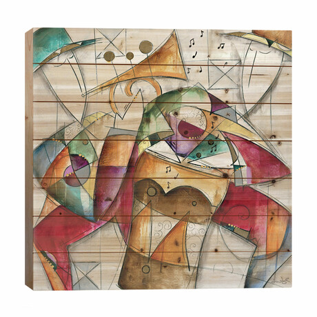 Jam Session I by Eric Waugh (26"H x 26"W x 1.5"D)