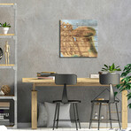 Musical Sax by Eva Watts (26"H x 26"W x 1.5"D)