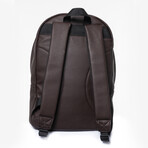 Rucksack Backpack // Dark Brown