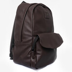 Rucksack Backpack // Dark Brown