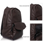 Rucksack Backpack // Dark Brown