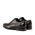 Oxford Cap Toe // Black (Euro: 42)