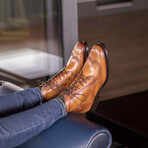 Military Brogue // Cognac (Euro: 41.5)