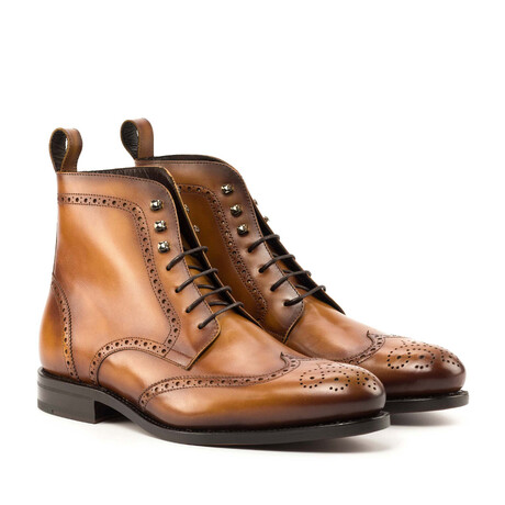 Military Brogue // Cognac (Euro: 39)
