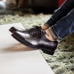 Oxford Cap Toe // Black (Euro: 42)