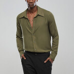 Dalton Shirt // Olive Green (XL)