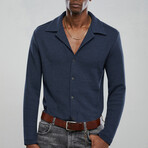 Morris Shirt // Navy (XL)