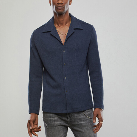 Morris Shirt // Navy (XL)