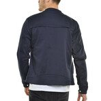Seasonal Lined Premium Jacket // Navy Blue (M)