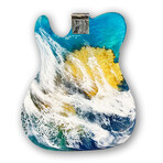 Ocean Waves Fender Telecaster Guitar Table
