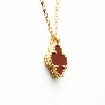 Van Cleef & Arpels // 18k Rose Gold Sweet Alhambra Necklace // 15.7" // Pre-Owned