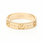 Gucci // 18k Rose Gold Icon Ring // Ring Size: 6 // Pre-Owned