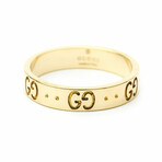 Gucci // 18k Yellow Gold Icon Ring // Ring Size: 6 // Pre-Owned