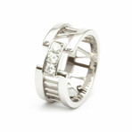 Tiffany & Co. // 18k White Gold Diamond Atlas Ring // Ring Size: 6 // Pre-Owned
