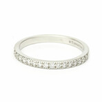Tiffany & Co. // Platinum Novo Half Eternity Diamond Ring // Ring Size: 8 // Pre-Owned