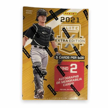 2021 Panini Elite Extra Edition Baseball Blaster Box // Sealed Box Of Cards