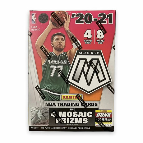 2021 Panini Mosaic Basketball Blaster Box // Chasing Rookies (Ball, Edwards, Haliburton Etc.) // Sealed Box Of Cards