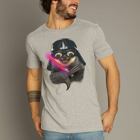 Darth Sloth T-Shirt // Gray (Small)