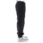 Fleece Cargo Pant // Black (XL)