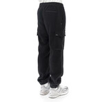 Fleece Cargo Pant // Black (XL)